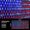 American Flag Light, 420 Super Bright LEDs Net Light Waterproof US for Independence Day July 4th, Yard, Garden Patio Yard Holiday Decoration by GreenHaven Gardens