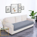 hyha Waterproof Couch Cushion Covers, Stretch Sofa Couch Seat Slipcover for Dog Washable, Non-Slip Waterproof Outdoor Cushion Covers for Patio Furniture Replacement (1 Piece for Large, Grey) by CozyNest Decor