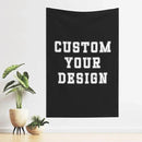 Custom Tapestry For Wall Bedroom Custom Backdrop Personalized Image Text Photo Customized Funny Tapestry Banners And Signs Vertical Model Tapestrys by CozyNest Decor