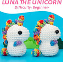 Crochet Kit for Beginners, Unicorn Crochet Kits for Kids and Adults Include Rainbow Yarn, Videos Tutorials, Eyes, and Crochet Hook - Crochet Animal Kit, Beginner Crochet Kit - Gift for Birthdays by TinyTreasures Baby Boutique