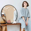 Fabuday Black Circle Mirror for Wall 20 inch - Round Mirrors for Bathroom, Entryway, Living Room, Hallway, Bedroom Decor, Small Matte Framed by CozyNest Decor