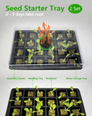 Hydroponics Tower Growing System，45 Pods Vertical Indoor Garden，360° Full-Spectrum Lights, Automatic Water Circulation System，Suitable for Leafy Greens and Herbs，Include Seed Starter Tray by GreenHaven Gardens