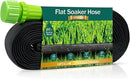 Soaker Hose 15ft for Garden Beds, Drip Irrigation Hose Saves 80% Water, Leak Proof Sprinkler Hose For Garden, Lawn, Flower Bed, Vegetable Field (15FT) by GreenHaven Gardens