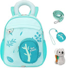 SUN EIGHT Kids Backpack with Plush Toy – Cute & Durable School Bag for Toddlers and Kindergarten by TinyTreasures Baby Boutique