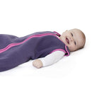 baby deedee Sleep nest Fleece Baby Sleeping Bag, Purple Rain, Small (0-6 Months) by TinyTreasures Baby Boutique