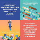 Fluoride Toothpaste - Adults & Kids, Fights Cavities, Whitens, Nano Hydroxyapatite, Dentist Developed, Safe Clean Ingredients, Gentle on Sensitive Teeth, Vitamins D3 & K2, 4 Tasty Flavors by CozyNest Decor