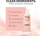 FREY Concentrated Liquid Laundry Detergent | Formulated for Sensitive Skin & HE Washers | Removes Stains Effectively | 50 Loads per Bottle (1-pack Jasmine Meadow) by CozyNest Decor