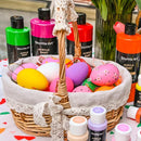 Shuttle Art Acrylic Paint, 24 Colors Acrylic Paint Bottle Set, 250ml/8.45oz Each, Rich Pigments, High Viscosity, Bulk for Artists, Beginners and Kids Painting on Rocks Crafts Canvas Wood by TinyTreasures Baby Boutique
