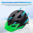 OnBros Kids Bike Helmet - Bike Helmets for 5-14 Boys or Girls with Visor, Children Bicycle Helmet for Skateboard Mountain Scooter Road Cycling, Lightweight and Adjustable 50-57CM by TinyTreasures Baby Boutique