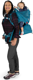 Osprey Poco SLT Lightweight Child Carrier Backpack - Slimmed-Down Hiking Carrier for Toddlers with Safety Harness, Sunshade, and Ventilated Backpanel - Lightweight Travel-Friendly Option by TinyTreasures Baby Boutique