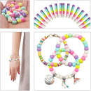 leitait Girls Toys Bracelet Making Kit - 3000pcs Charm Jewelry Making Kit Supplies,Easter Basket Stuffers,Unicorn/Mermaid Crafts Birthday Christmas Gifts for Girls Ages 5 6 7 8 9 10 11 12 Years Old by TinyTreasures Baby Boutique