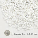 10lbs White Pebbles for Landscaping, 3/8inch Small Rocks for Succulent Cactus Planters, Natural Polished Pebbles, River Rocks for Plants, Vases, Garden by GreenHaven Gardens