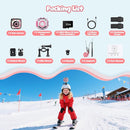 PROGRACE Kids Waterproof Camera Girls - Kids Video Camera Underwater 1080P HD Children Camcorder Digital Cameras for Girls Christmas Birthday Toys Gifts 3 4 5 6 7 8 9 10 11 12 Year Old by TinyTreasures Baby Boutique