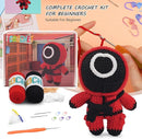 Crochet Kit for Beginners,Crochet Kit Amigurumi Crocheting Animals Kits with Step-by-Step Video Tutorials, Knitting Starter Pack for Adults and Kids by TinyTreasures Baby Boutique