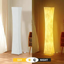 BLUEYE Floor Lamp,1800Lumens,RGBW 2700K-6500K,Remote Control,2 X 80W Equivalent,E26 Base,Color Changing Standing Lamp for Living Room Bedroom,Duppon Paper,60in by CozyNest Decor