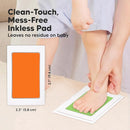 4-Pack Inkless Baby Hand and Footprint Kit - Mess Free Ink Pad for Newborn Keepsake, Dog Nose & Paw Print Kit, Clean Touch Ink Pad for Baby Hand & Footprints, Ideal New Mom Gifts (Candy) by TinyTreasures Baby Boutique