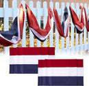 EBaokuup 2 Pack 20x2 Ft American Flag Bunting-4th of July Banner Decor Red, White & Blue Stripe Flag-Large Patriotic Bunting US Flag Decorations for Independence Day Outdoor Porch Garden by GreenHaven Gardens
