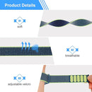 Kids Wristband Compatible with Apple AirTag, Protective Case for Air Tag GPS Tracker Holder with Nylon Bracelet, Adjustable Anti Lost Watch Band for Toddler Child Elder(Dark Blue) by TinyTreasures Baby Boutique