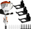 Garage Organizer Trimmer Rack, Garden Power Tool Hanger Weed Whackers Holder Wall Mounted for Grass Trimmer, Hedge Trimmer, Garage Trimmer, Garden Tools,3 Pack by GreenHaven Gardens
