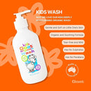 Goat Milk Kids Organic Body Wash: Balance and Moisture for Kids and Babies' Skin, 10.1 Fl oz by TinyTreasures Baby Boutique