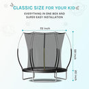 SkyBound 14 FT 12 FT 10FT 8FT 6FT Springless Trampoline for Kids and Adults - Recreational Trampolines with AntiRust Coating - Bungee Cords Outdoor Trampoline for Kids - No-Gap Design Zipper System by TinyTreasures Baby Boutique