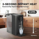 AIRHOP Instant Hot Water Dispenser, Quick Heating Countertop Water Dispenser with Child Locks, Adjustable 5 Temp 3 Water Volume Dispense, 100OZ 3L Removable Tank, Ideal for Home Office Kitchen, Black by CozyNest Decor