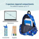 Wildkin 15-inch Kids Backpack – Durable, Padded, Adjustable for School & Travel - Robots by TinyTreasures Baby Boutique