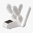 Boot Dryer for Work Boots, Shoe Dryer with Heat Blower, Glove Dryer & Boot Warmer - UV dual light source purification - intelligent timer - white by CozyNest Decor