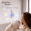 HEYSONG Waterproof Shower Bluetooth Speaker, Durable & Portable with Clear Sound, Ideal for Shower, Pool, Beach & Kayaking – Great Gift for Girls, Women by TinyTreasures Baby Boutique