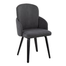 Dahlia - Contemporary Elegant Dining Chair (Set of 2) by HouseOfZazla