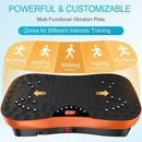 AXV Vibration Plate Exercise Machine Whole Body Workout Portable Mini Vibrate Fitness Platform Lymphatic Drainage Machine for Weight Loss Shaping Toning Wellness Home Gyms Workout (Mini) by CozyNest Decor