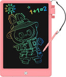 10.5 Inch LCD Writing Tablet for Kids, Colorful Toddler Doodle Board - Erasable Drawing Pad, Educational Learning Toy for Ages 3-8 - Valentine's Day Christmas Birthday Gifts (10.5 Inch, Pink) by TinyTreasures Baby Boutique