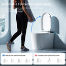 E40 Smart Toilet with Built-In Bidet and Advanced Features by HouseOfZazla