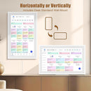 Smart Digital Calendar: 21.5-Inch Electronic Wall Calendars & Chore Chart, Full HD Interactive Touchscreen Display for Family Schedules Planner,Seamless Scheduling/Organizing-Wall/Desk Mountable by TinyTreasures Baby Boutique
