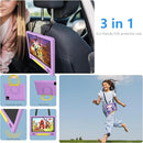 Tablet for Kids 10.1 inch Android 14, 8GB+64GB(TF 1TB) 6000mAh Kids Tablet WiFi6 Parental Control,Face Unlock, 1280 * 800 HD Screen (Purple) by TinyTreasures Baby Boutique