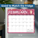 2026 Magnetic Fridge Calendar 18 Monthly Magnetic Calendar for Refrigerator 2026 Wall Calendar Planner Runs from January 2026 Until June 2027 Easy Organizing Markers Tearable (Festive) by TinyTreasures Baby Boutique