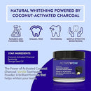 Active Wow Activated Coconut Powder – Whitening Toothpaste Powder, Fluoride-Free, Sulfate & Paraben-Free, Vanilla Flavor by CozyNest Decor