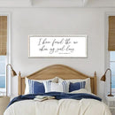 I Have Found The One Whom My Soul Loves Sign Wall Art Decor 40"x15" Modren Master Bedroom Above Bed Wood Framed Song of Solomon 3:4 Large Living Room Bible Verse Wall Hanging (White) by CozyNest Decor