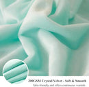 XeGe Luxury Faux Fur Throw Blanket, Aqua Soft 50x60 Fluffy Blanket Throw, Shaggy Plush Decorative Couch Blanket, Cute Furry Throw Holidy Fuzzy Lap Blanket for Kids Women Men Teen Girls Aqua Green by CozyNest Decor