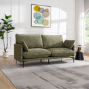 Dalton - Sofa With 2 Pillows - Green by Unique Piece Furniture