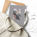 RECUTMS 100 Pocket 4x6 Small Photo Album - Vertical Wedding, Family, Baby, Anniversary, Graduation Picture Book - Travel Albums (Grey) by TinyTreasures Baby Boutique