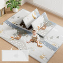 Fodoss Baby Play Mat, 59x71inch Play Mat, 0.4 in Thick Foam Play Mat, Waterproof,Free from BPA, PVC, Phthalates, Playmat for Babies, Foldable Play Mat forBabies, Large Infant Playmat by TinyTreasures Baby Boutique