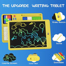 Slider Puzzle Games & LCD Writing Tablet for Kids 2 in 1,Drawing Pad with 500+Challenges Travel Games for Kids Age 4-8,Brain Teaser Puzzle Games Kids Drawing Tablet Toys for Boys Girls by TinyTreasures Baby Boutique