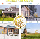 Charming Garden Decor- Solar Lights for Unique Yard Decorations Outdoor, Featuring Moon and Star Design with LED Illumination, Perfect for Enhancing Your Garden's Nighttime Ambiance by GreenHaven Gardens