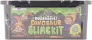 Original Stationery Dinosaur Slime Kit for Boys - Small Multicolor Original Style - Glow-in-The-Dark & Glitter DIY Slime Making Set with Lava, Blood & Dino Poop Effects by TinyTreasures Baby Boutique