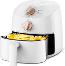 COMFEE' Compact 2.1 Quart Air Fryer with 12 Menu Options, Adjustable Timer & Temperature Control 180-400 degrees F, Dishwasher-Safe Nonstick Fry Basket with Stainless Steel Finish by CozyNest Decor