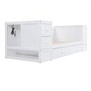 Daybed With Storage Arms, Trundle And Charging Station by HouseOfZazla