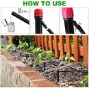 Drip Irrigation System Kit,100FT Adjustable Drip Watering Plant System with 5/16" and 1/4" Irrigation Tubing Hose,Drip Emitters,Lock Barbed Tee Fittings for Garden and Raised Beds,Greenhouse,Yard,Lawn by GreenHaven Gardens