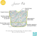 Bumkins Bibs - Toddler Bibs, Waterproof, Large for 1-3 Years, Short Sleeve by TinyTreasures Baby Boutique
