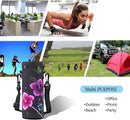 RICHEN Neoprene Water Bottle Carrier Bag with Adjustable Shoulder Strap,Insulated Water Bottle Cover for Stainless Steel/Glass/Plastic Bottles by TinyTreasures Baby Boutique